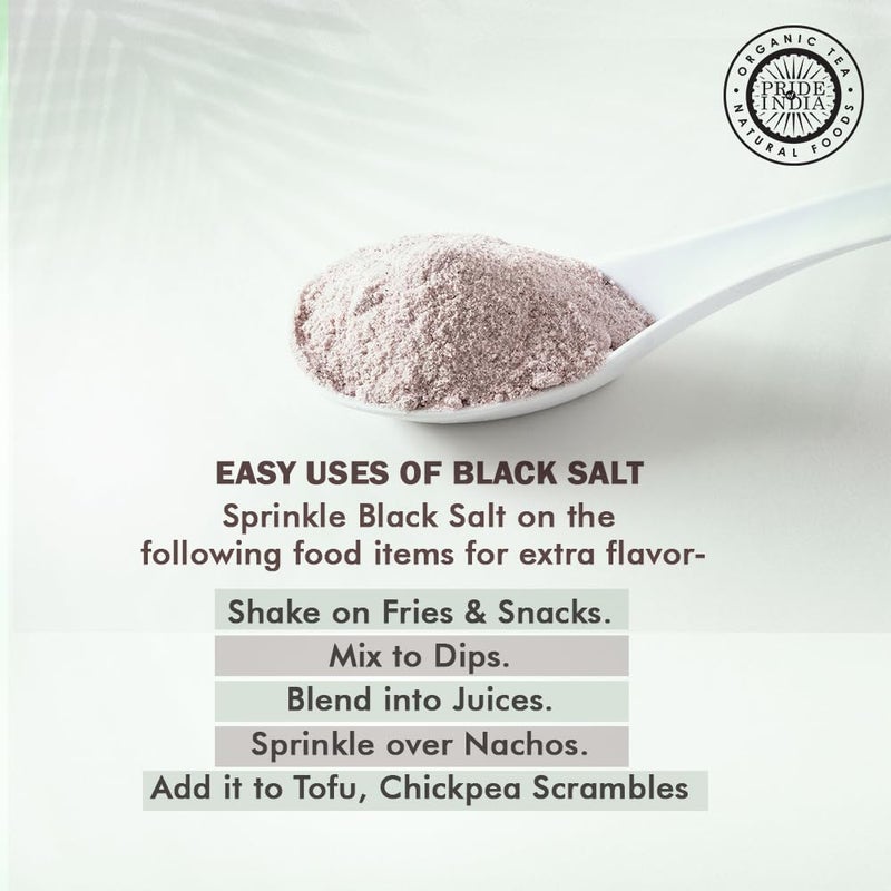 Pride of India Himalayan Black Salt - 1 Pound - Image 4